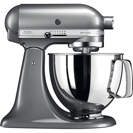 KitchenAid 5KSM125ECU Artisan 4.8 Litre Mutfak Şefi - Contour Silver