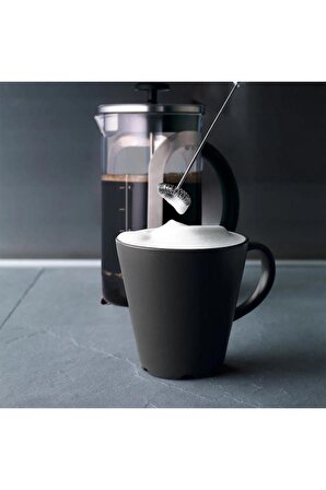 Aerolatte Orijinal Buharsız Kahve & Süt Köpürtücü, Standlı Beyaz