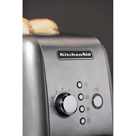 KitchenAid 5KMT221ECU Toaster Contour Silver Ekmek Kızartma Makinesi