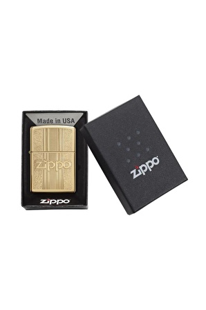 Zippo Çakmak 29677-067261 254B Zippo And Pattern Design