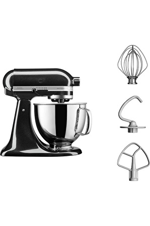 Kitchenaid 5Ksm125Eob Artisan 4.8 Lt Mutfak Şefi - Onyx Black