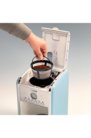 Ariete Vintage Filtre Kahve Makinesi Mavi