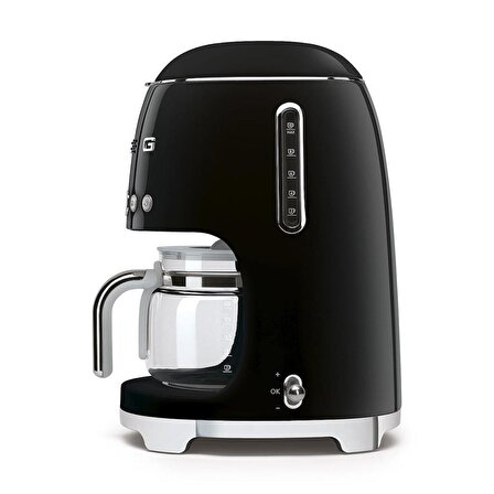 SMEG Siyah Filtre Kahve Makinesi DCF02BLEU