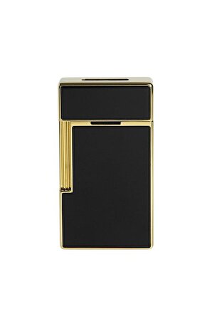 S.T. Dupont Big D Golden Shiny Black Lacquer Puro Çakmağı 25002