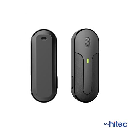 ScHitec K81L İphone İpad Lightning Kablosuz Wireless HD Yaka Mikrofonu Siyah