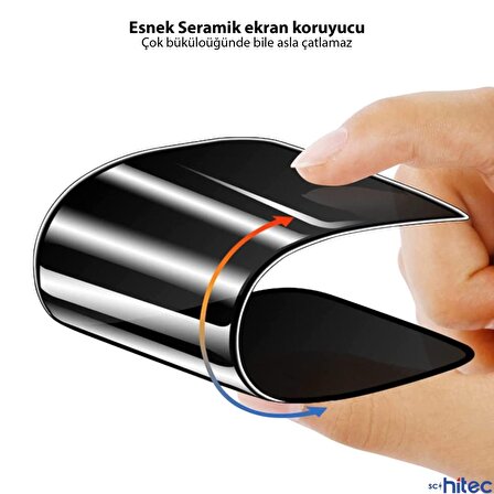 ScHitec 3 Adet İphone 11 Ultra HD Premium 9H Mat Hayalet Seramik Ekran Koruyucu