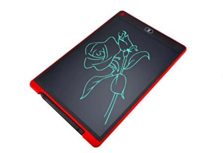 AteşTech 12 inç Grafik Tablet Kırmızı