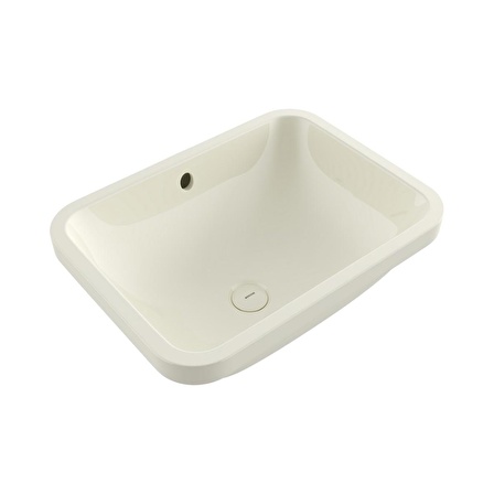 Bocchi Scala 55 cm Tezgah Altı Lavabo Parlak Bisküvi