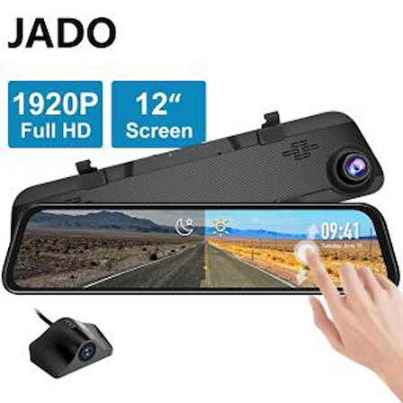 JADO T820 QHD 2K Streaming Geri Görüşlü Ayna Kamera