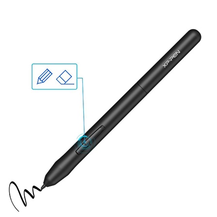 XP-Pen P01 Pilsiz Grafik Tablet Kalemi Deco Fun serisi, Star 03, Star 06, Star G430, Star G430S, Star G640