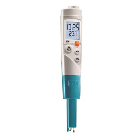 Testo 206 pH1 PH ve Sıcaklık Ölçüm Cihazı (0563 2061)