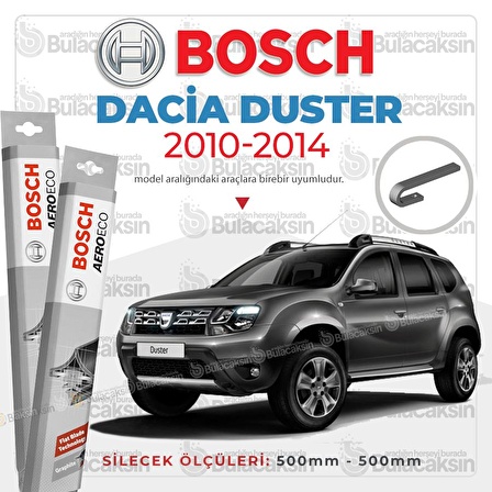 Dacia Duster Muz Silecek Takımı (2010-2014) Bosch Aeroeco