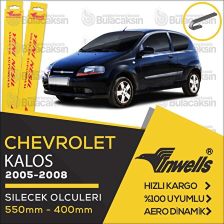 Chevrolet Kalos Muz Silecek Takımı (2005-2008) İnwells