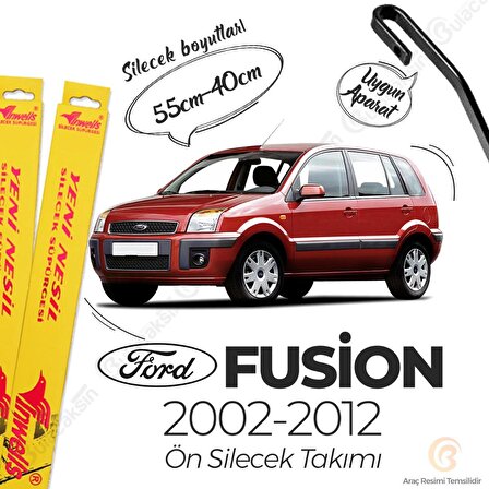 Ford Fusion Muz Silecek Takımı (2003-2012) İnwells