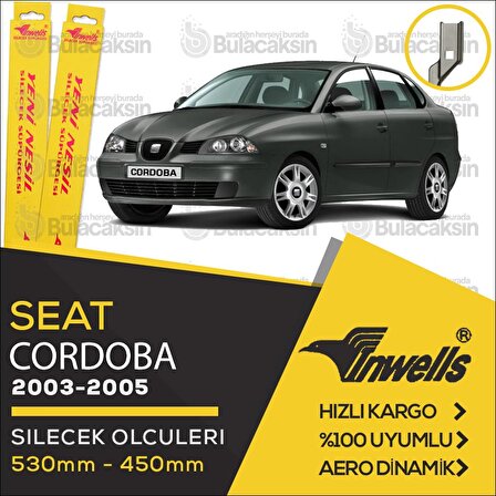 Seat Cordoba Muz Silecek Takımı (2003-2005) İnwells