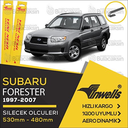 Subaru Forester Muz Silecek Takımı (1997-2007) İnwells