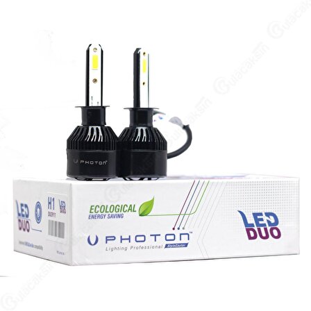 Photon Duo Serisi Led Headlight Beyaz Işık 12V Led Xenon H1