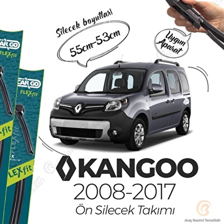 Renault Kangoo Muz Silecek Takımı (2008-2017) Bosch Cargo