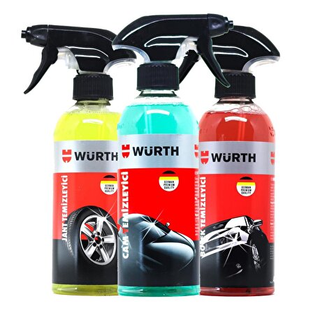 Würth Jant-Böcek-Cam Temizleyici Sprey Seti 400ml