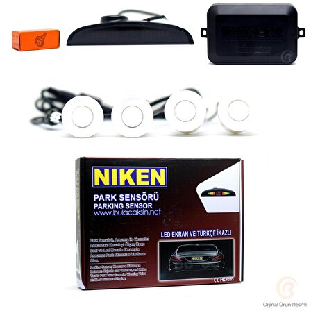 Niken Park Sensörü Ekranlı Türkçe Konuşan 22mm Beyaz