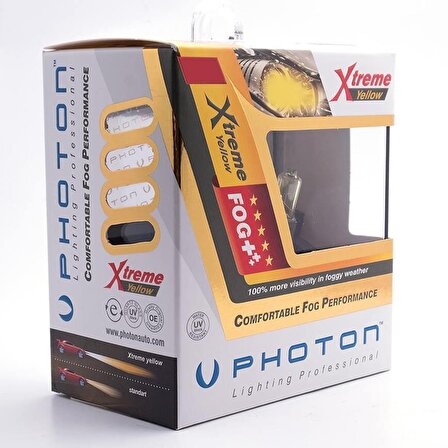 Photon Xtreme Yellow 12V 55W Sarı Işık HB4-9006