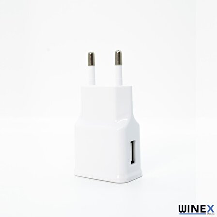 Winex Micro USB Hızlı Şarj Aleti Beyaz