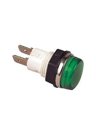 14mm Sinyal Lambası Yeşil 220 Volt