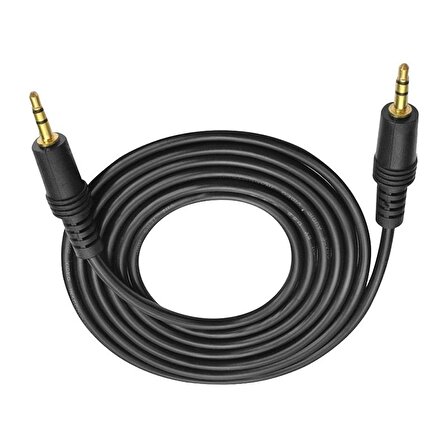 Aux kablo 3,5 mm erkek -erkek stereo ses kablosu 3m