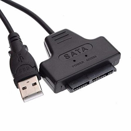 mikro sata 7+9 16 pin 1.8" to USB 2.0 hdd çevirici kablo