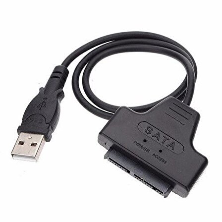 mikro sata 7+9 16 pin 1.8" to USB 2.0 hdd çevirici kablo
