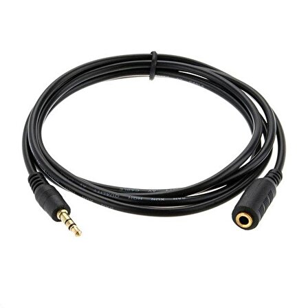 kulaklık uzatma kablosu 3,5mm stereo dişi erkek kablo 3m