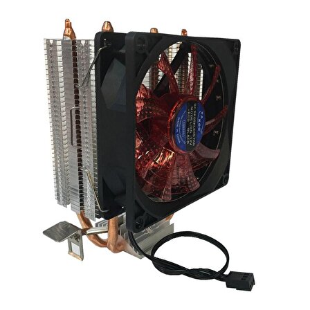 su soğutmalı radyatörlü CPU işlemci fanı kule fan intel-amd fan