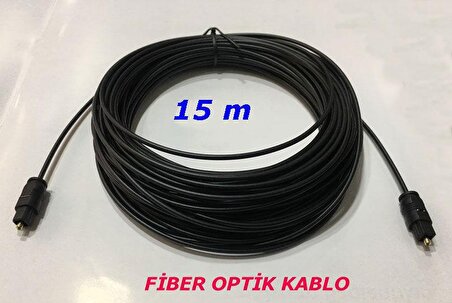 optik ses kablosu toslink fiber optik kablo  15m