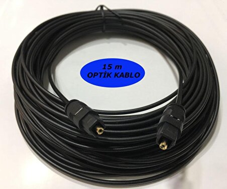 optik ses kablosu toslink fiber optik kablo  15m