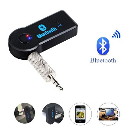 Aux bluetooth araç kiti  wireless aux Bluetooth kit