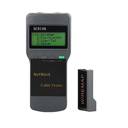 Rj 45 Kablo Test Cihazı Network Cable Tester SC8108