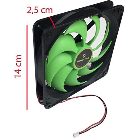 14 cm 2 pin li kasa içi soğutucu fan pc kasa için 12 v fan