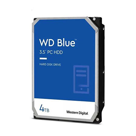 WD Blue WD40EZAZ 3.5 inç 4 TB 5400 RPM Sata 3.0 Harddisk 