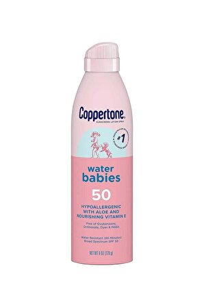 Coppertone Water Babies SPF50 Sunscreen 170 gr Bebek Güneş Koruyucu