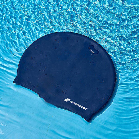 Silicone Swimming Cap - Deniz ve Havuz Silikon Yüzücü Bonesi