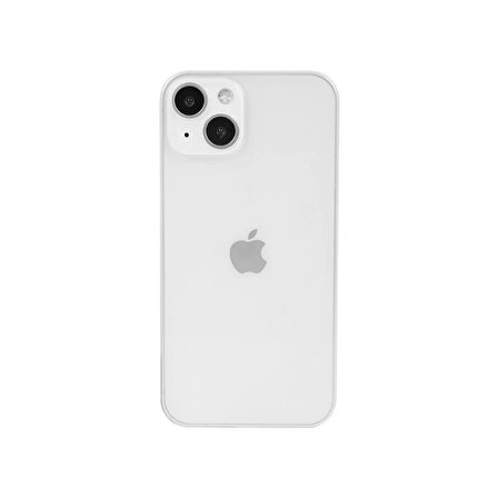 iPhone 15 Plus Ultra İnce Telefon Kılıfı Beyaz
