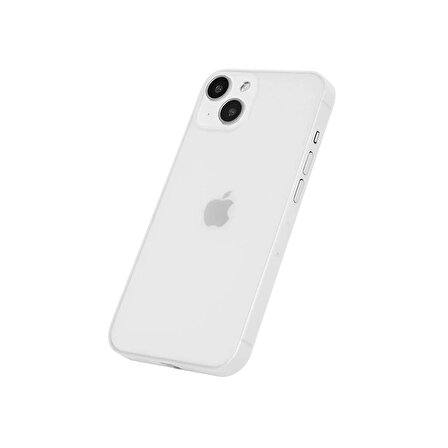 iPhone 15 Plus Ultra İnce Telefon Kılıfı Beyaz