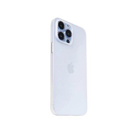 iPhone 15 Pro Max Ultra İnce Telefon Kılıfı Beyaz