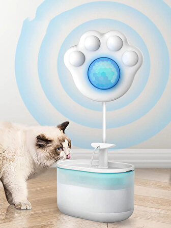DailyTech Kedi Su Pınarı Çeşmesi Akıllı Hareket Sensörü Kızılötesi