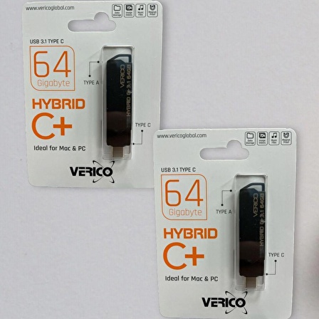 Verico 64 GB Usb Type C Flash Bellek