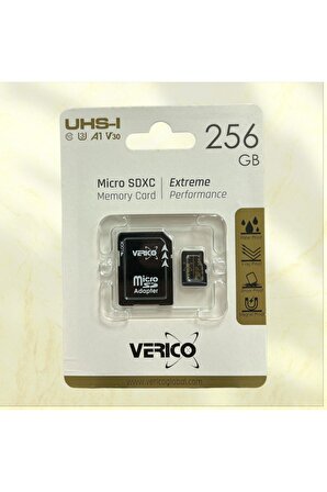 256 Gb Micro Sd A1 V30 Micro Sd Kart, Android Telefonlar Ve Tabletler Için Hafıza Kartı