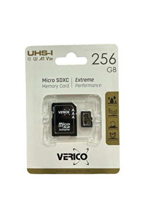 256 Gb Micro Sd A1 V30 Micro Sd Kart, Android Telefonlar Ve Tabletler Için Hafıza Kartı