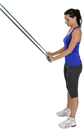 Yoga & Pilates Egzersiz Bandı Yeşil Renk 1.5 Metre
