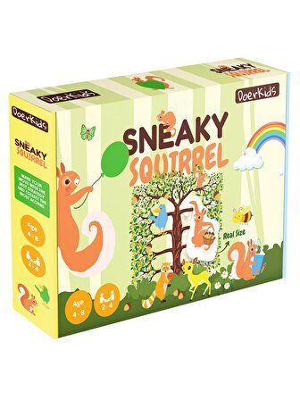 Sinsi Sincaplar 3D Eğitici Strateji Kutu Oyunu | Sneaky Squirrel | 4-8 Yaş