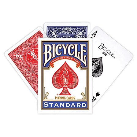 Bicycle Standart İskambil Poker Oyun Kartları USPCC